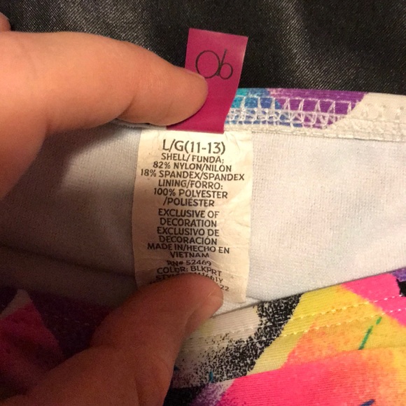 OP Multi-Colored Bikini Set - Picture 4 of 7